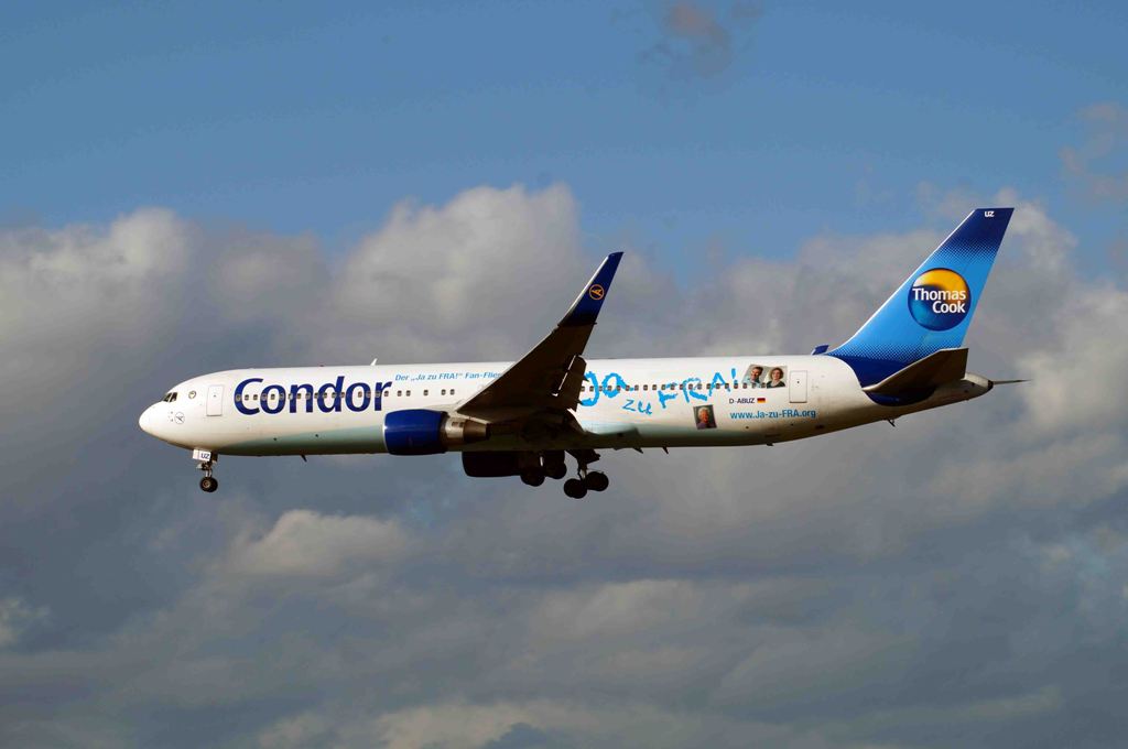 D-ABUZ Boeing 767-330 Er Condor Flugdienst Ja zu Fra