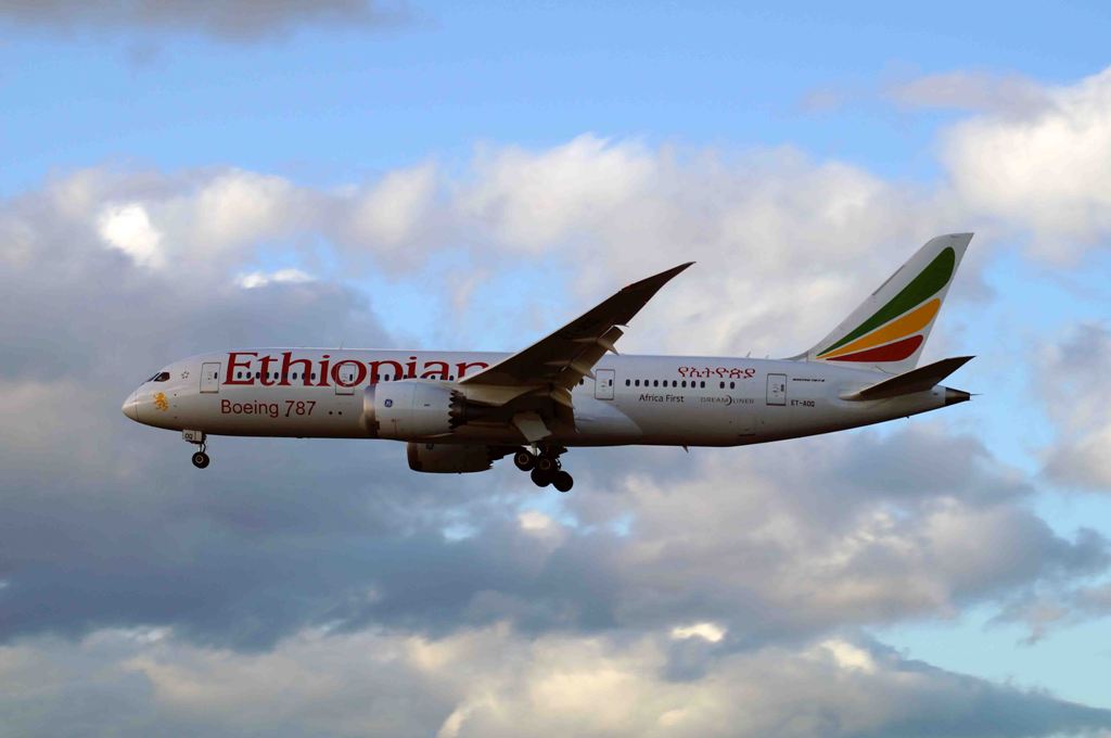 ET-AOQ Boeing 787-8 Dreamliner Ethiopian Airlines