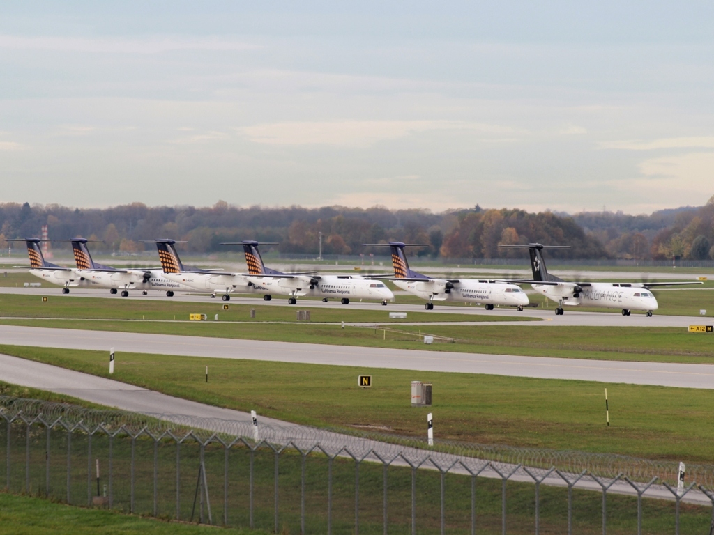 Dashs vor dem Abflug