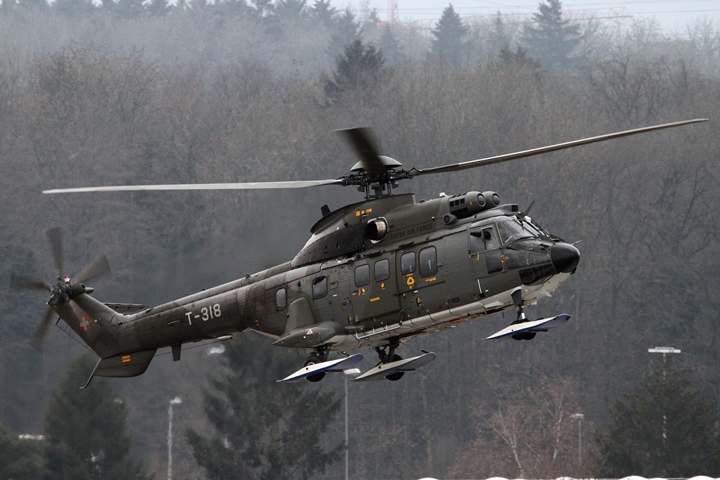 Switzerland - Air Force Aerospatiale TH89 Super Puma T-318