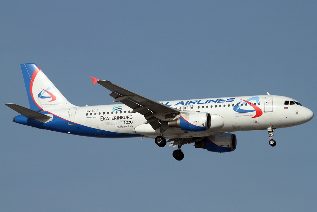 Ural Airlines Airbus A320-214 VQ-BDJ