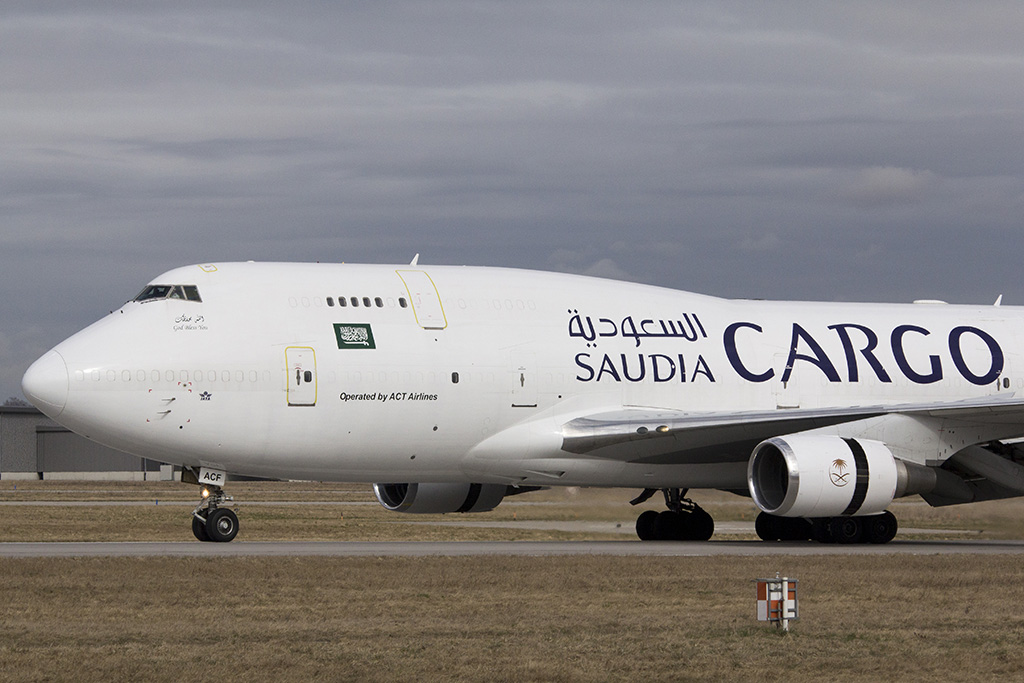 Saudi Arabian Cargo Boeing 747-481(BDSF) - TC-ACF