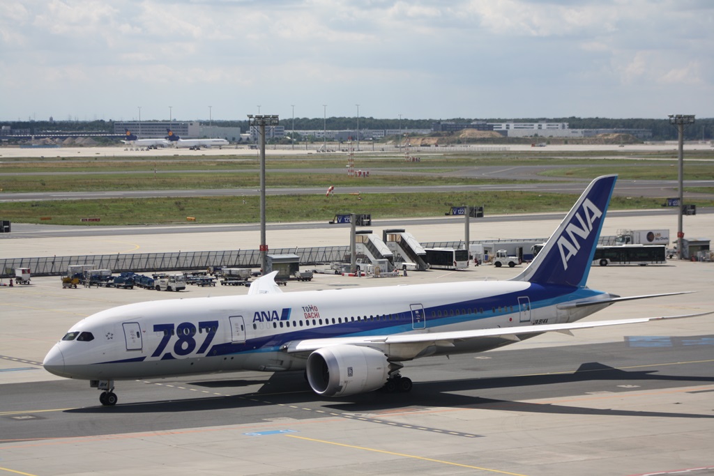 All Nippon Airways 787 JA814A "Tomodachi"