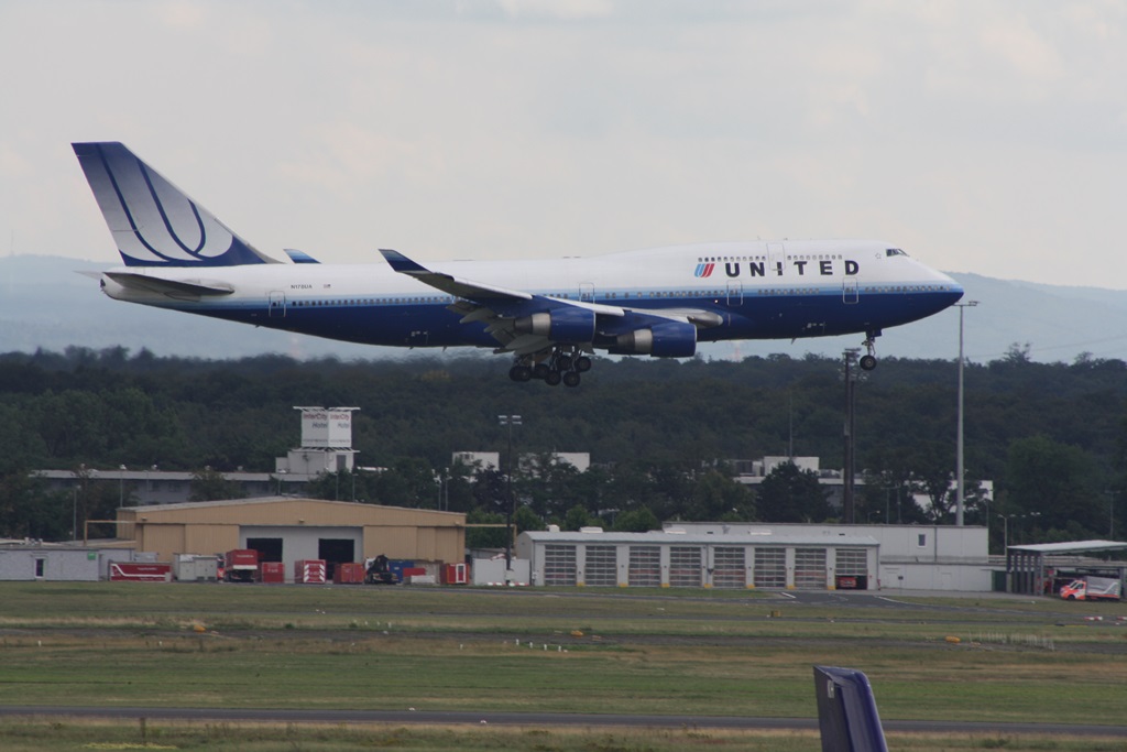 United Airlines 747-400 N178UA<br />Ja, es gibt auch noch United im alten Farbenkleid