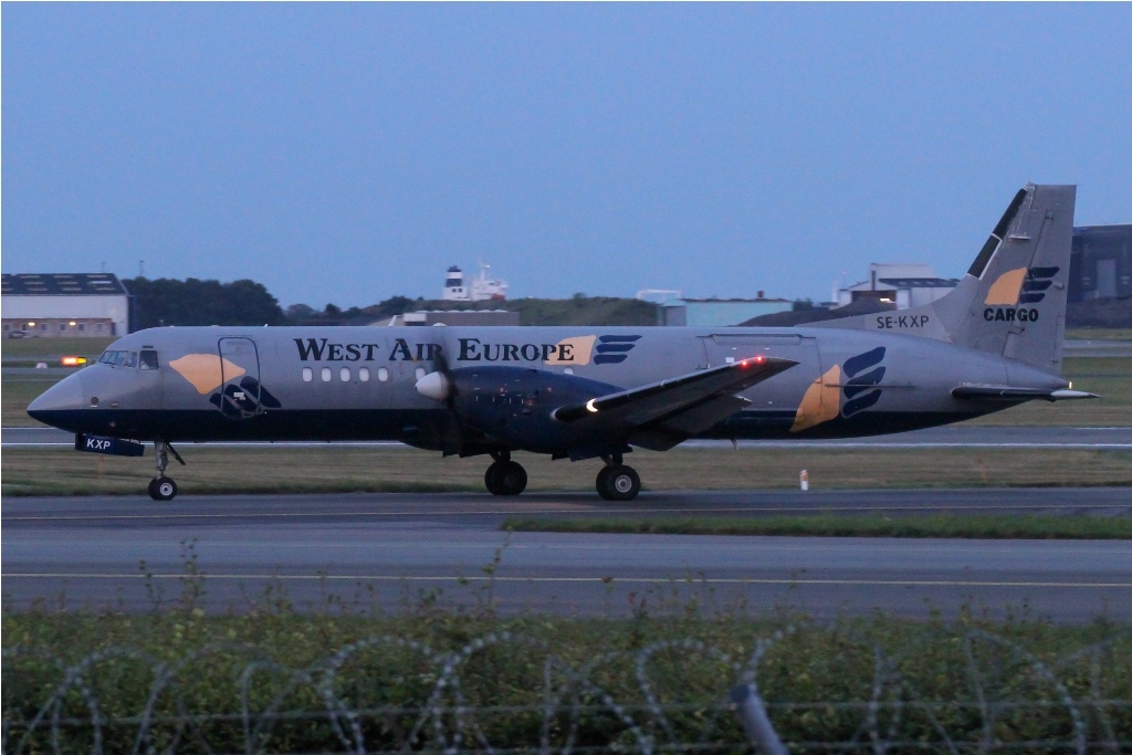 West Air Europe British Aerospace ATP<br />SE-KXP