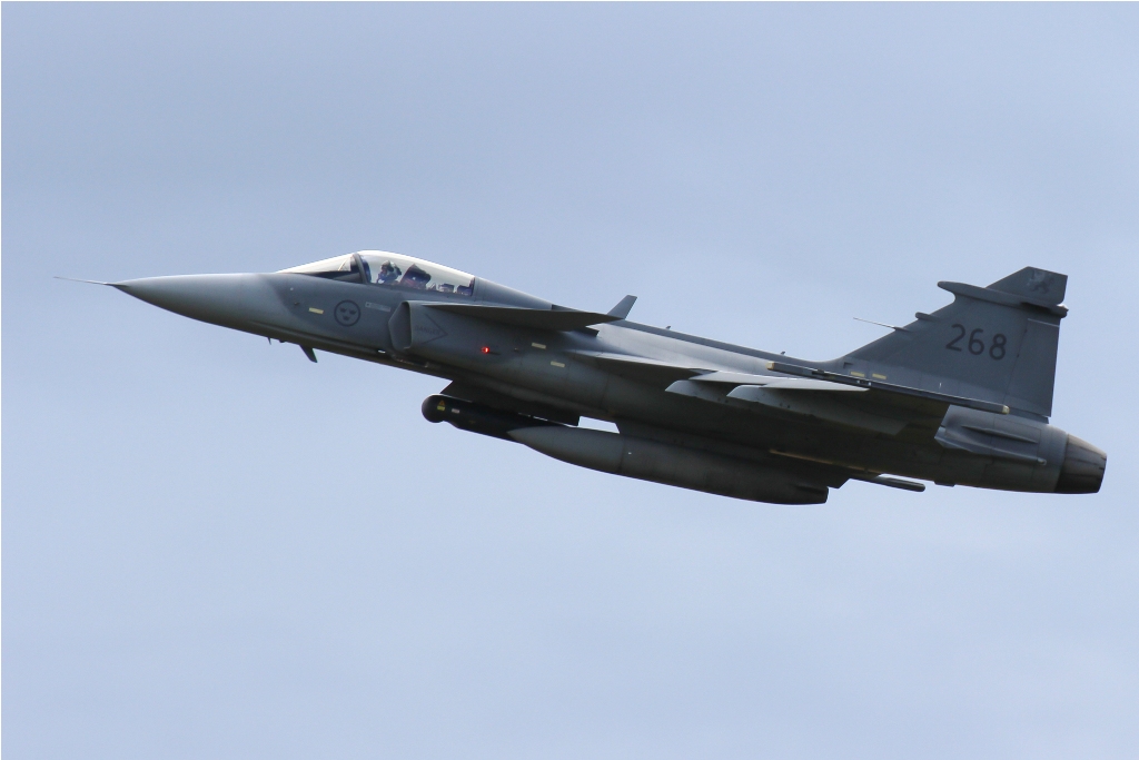 268 Swedish Air Force Saab JAS 39 Gripen