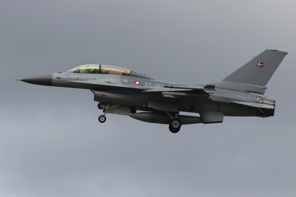 ET-197 Danish Air Force Lockheed Martin F-16BM Fighting Falcon