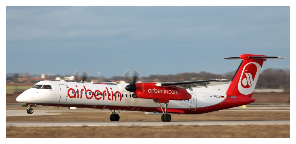 Air Berlin Dash 8-400 Quiet Trader