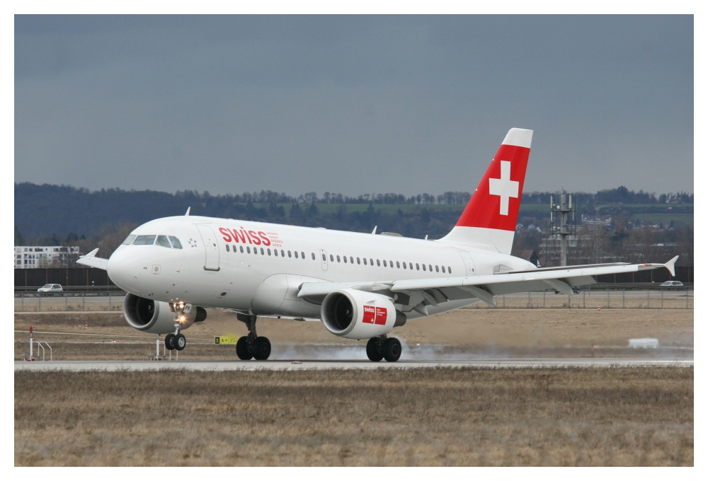 ... Swiss mit A-319