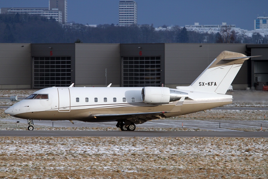 Gainjet Aviation Challenger 604 SX-KFA