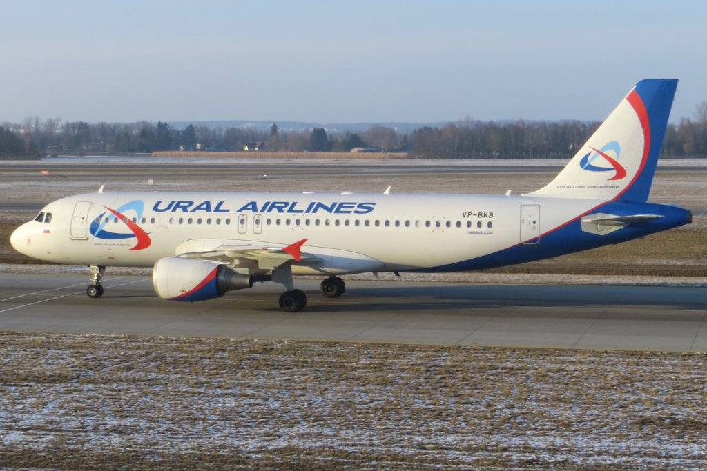 VP-BKB Ural Airlines Airbus A320-214