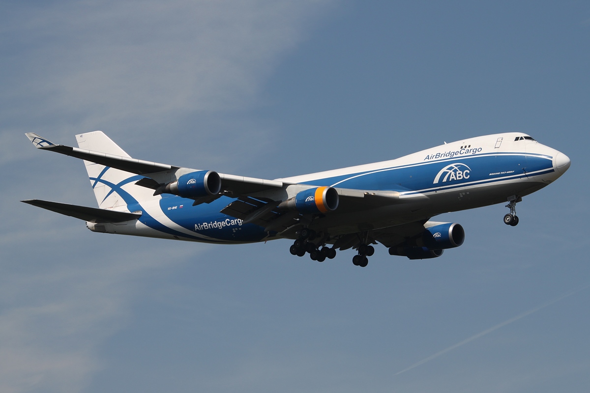 AirBridgeCargo Boeing 747-4KZ(F/SCD) VQ-BHE