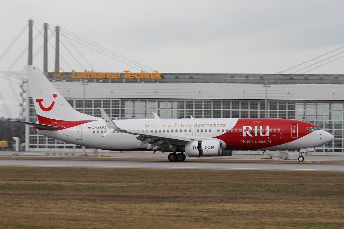 TUIfly Boeing 737-8K5 D-ATUZ