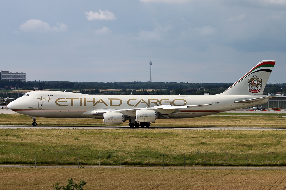 Etihad Crystal Cargo Boeing 747-87U(F) N855GT