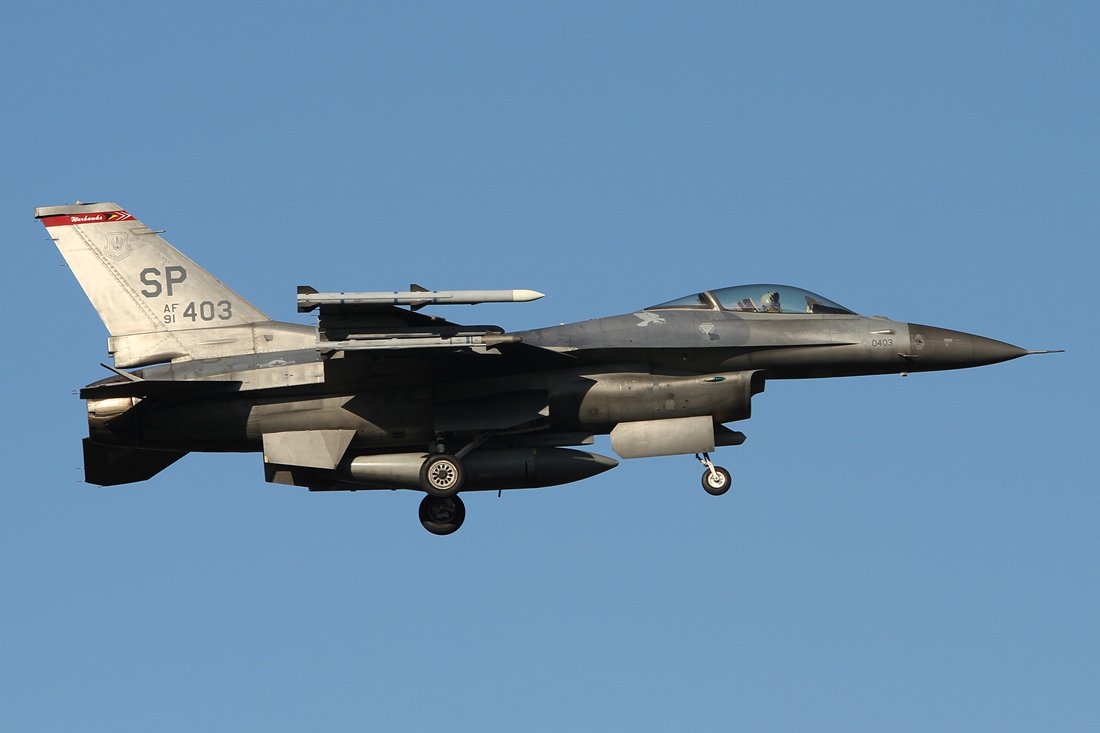 United States - US Air Force (USAF) General Dynamics F-16CJ Fighting Falcon 91-0403