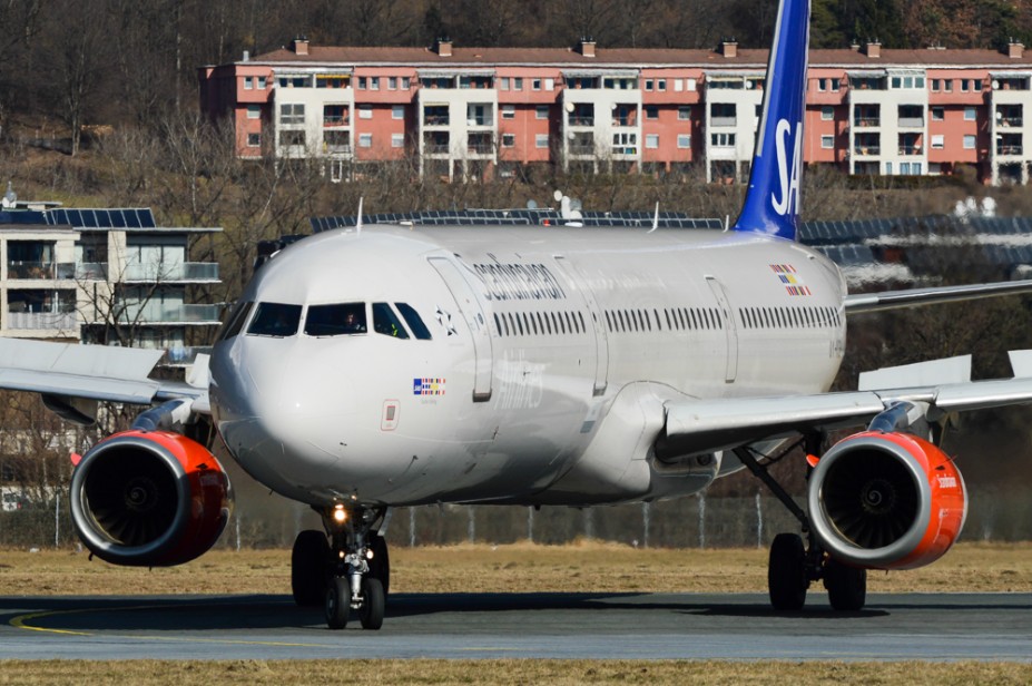 SAS A321 aus Copenhagen