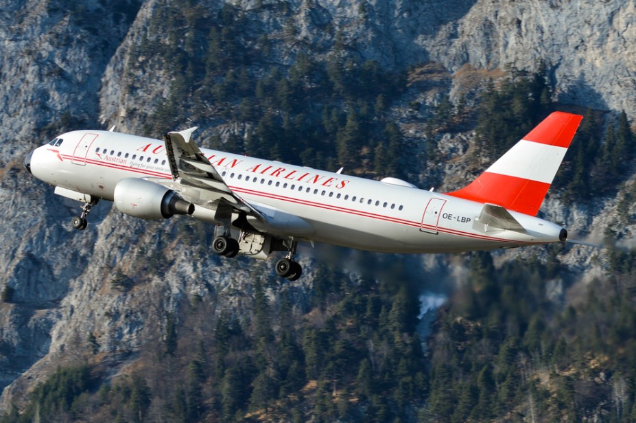 Einer der Highlights: Austrian Airlines Retro
