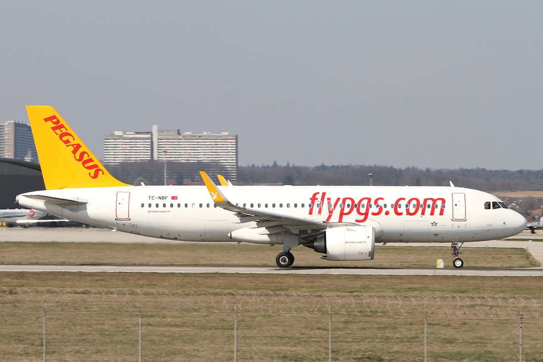 Pegasus Airbus A320neo TC-NBF