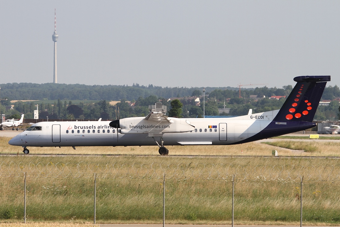 Brussels Airlines (Flybe) De Havilland Canada DHC-8-402Q G-ECOI