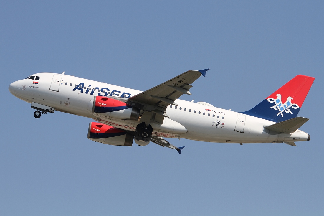Air Serbia Airbus A319-132 YU-APJ