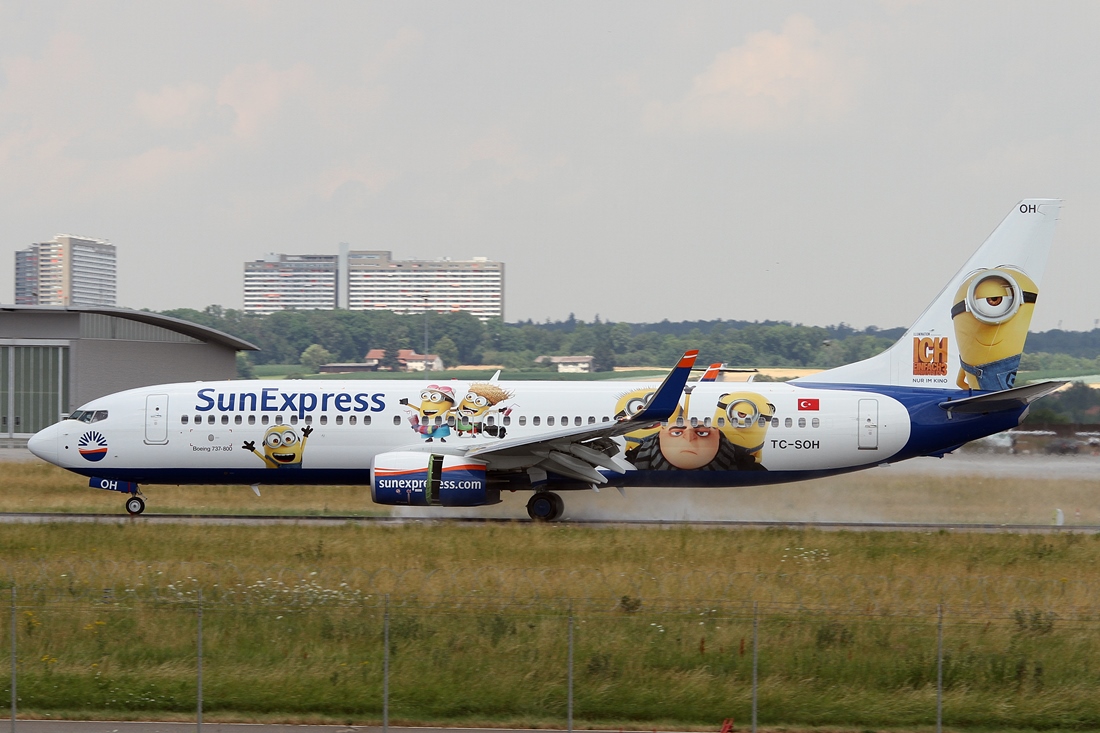 SunExpress Boeing 737-8HC TC-SOH