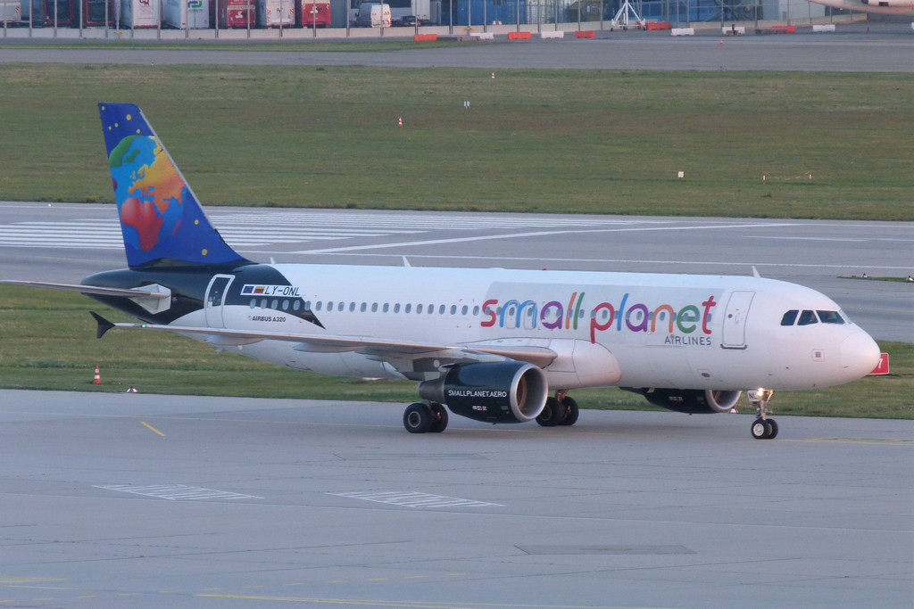 LY-ONL A320-214 Small Planet Airlines