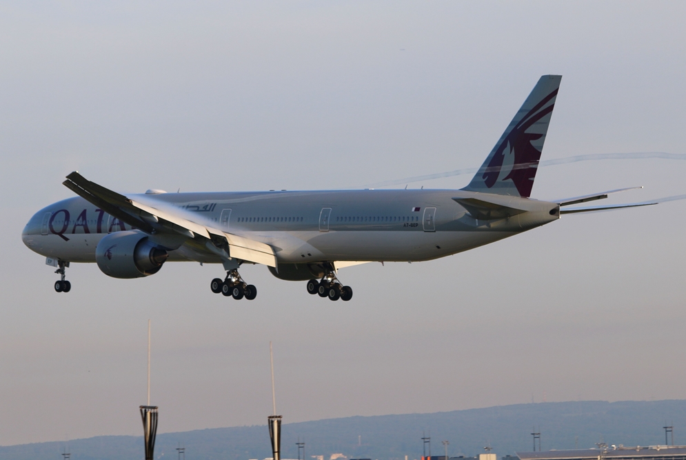 A7-BEP Qatar Airways Boeing 777-3DZ(ER)