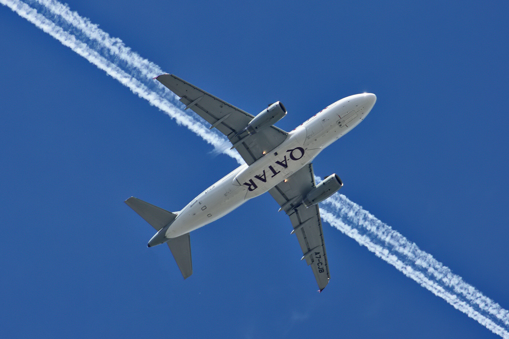 Qatar Airways, Airbus A319-133LR, A7-CJB