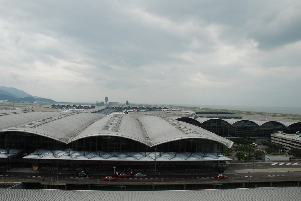 Sicht auf den Terminal und "Parkplatz"?!?