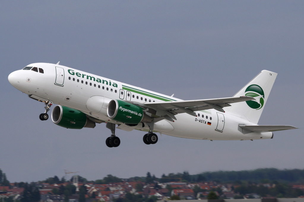 Germania, Airbus A319-112, D-ASTA