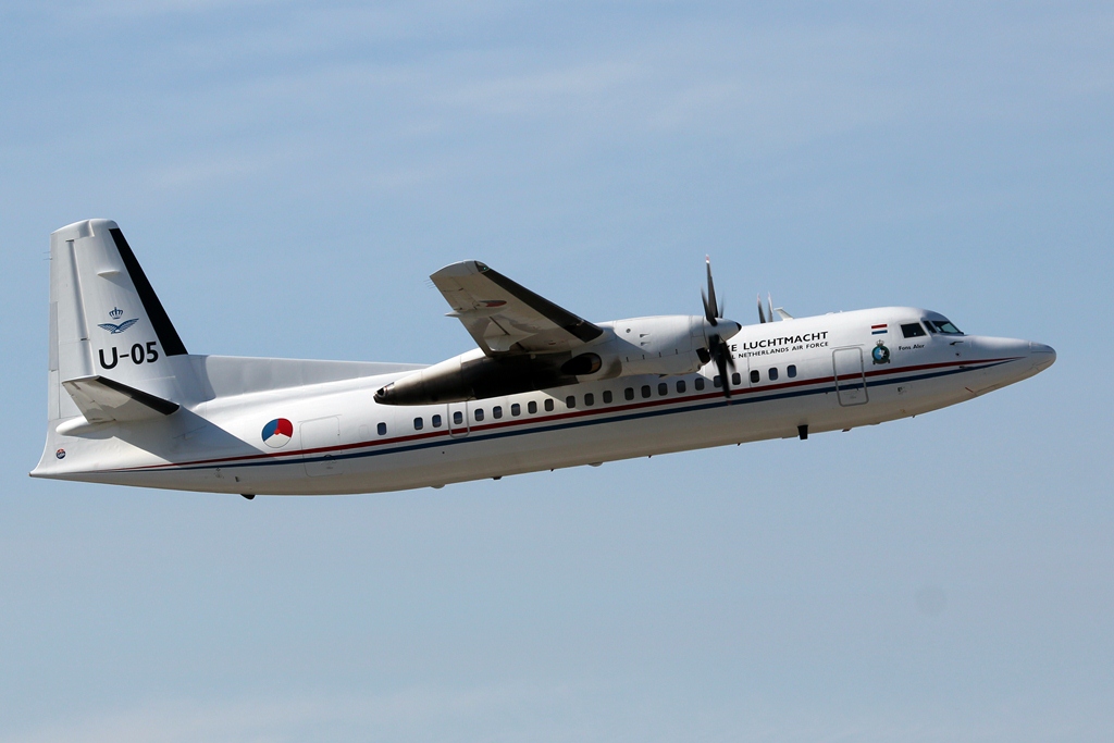 U-05  Fokker 50  NAF - Royal Netherlands Air Force.JPG