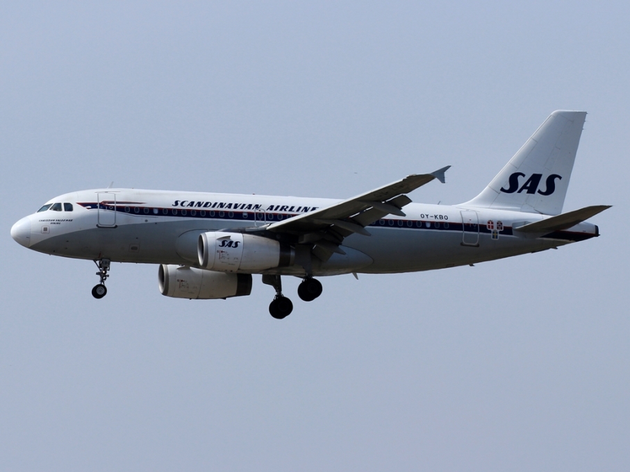 SAS Retro Airbus A319 OY-KBO