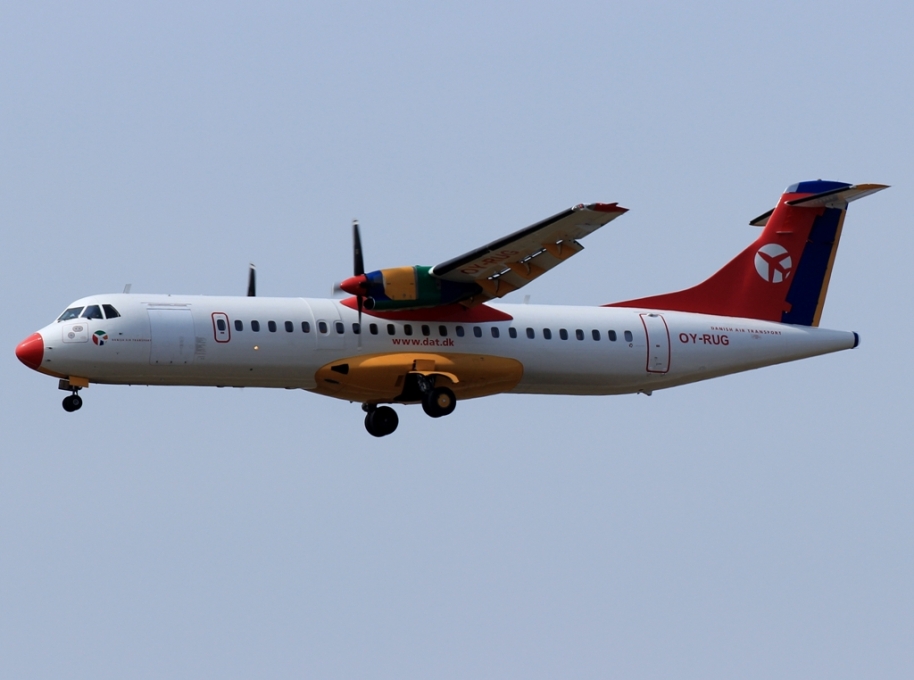 OY-RUG Danish Air Transport ATR 72-202
