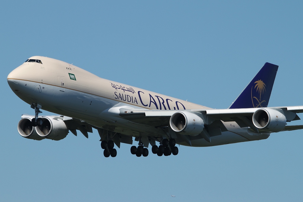 Saudia Cargo Boeing 747-87U(F) HZ-A14
